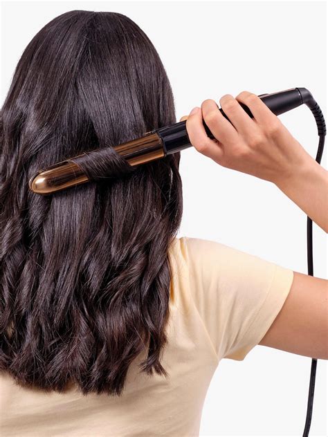 BaByliss Titanium Brilliance Straight & Curl Hair Straighteners, Black