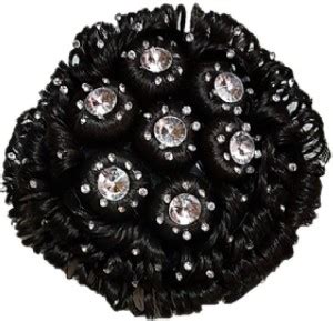 Deluxe seven stone bun Hair Extension Price in India - Buy Deluxe seven ...