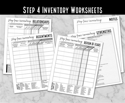 Image result for 12 Step Program Worksheets