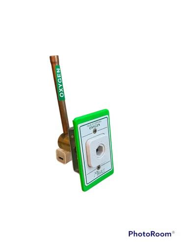 Medical Gas Outlets - BS Type (Metal) Gas Outlet Point with Probe ...
