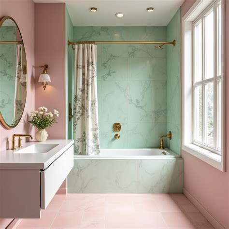 Inspiring Pink and Green Bathroom Ideas: Transform Your Space with ...