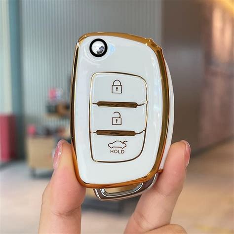 BKN TPU Premium Car 3 Button Remote Key Cover Case for Hyundai Grand ...