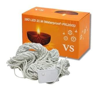 Buy Vespa 180 LED – 21M Blue Fairy Lights with 8 Magical Lighting Modes ...