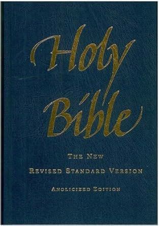 Buy Holy Bible: New Revised Standard Version, Anglicized Edition Book ...