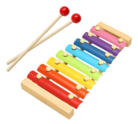 Buy Woodykraft Ecofriendly Wooden Xylophone Kids First Musical Sound ...