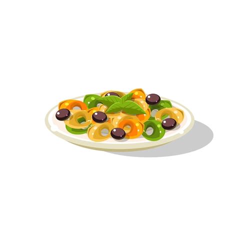 Traditional italian ravioli | Premium Vector