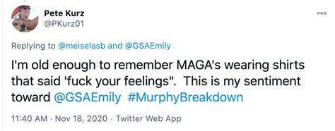Emily Murphy Didn’t Wear a “F*ck Your Feelings” Shirt