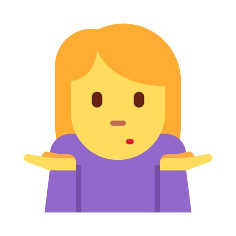 🤷‍♀️ Woman Shrugging Emoji - What Emoji 🧐