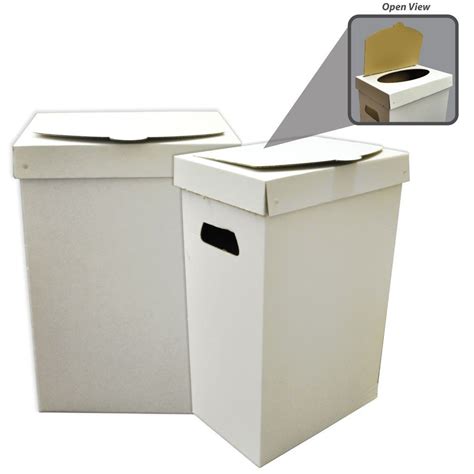 Large Disposable Cardboard Trash Cans | VictoryStore | VictoryStore.com