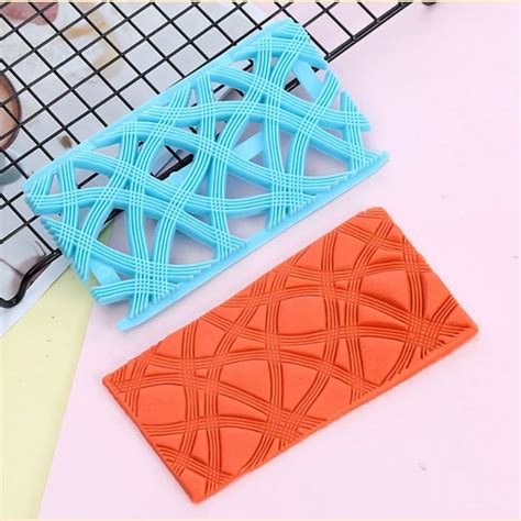 Fondant Quilt Embosser Mould Style 24