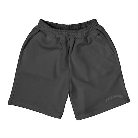 GRAPHITE GREY SOLID SHORTS – STRANGE STUDIO