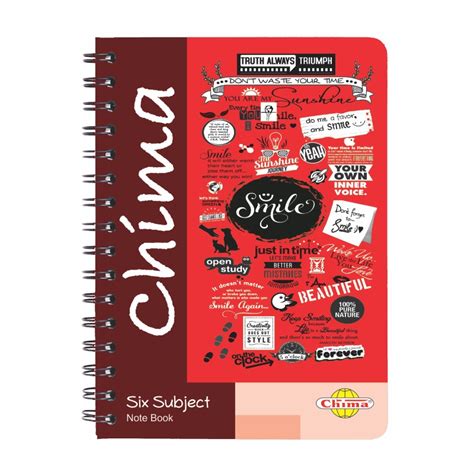 6 Subject-Chima Note Books