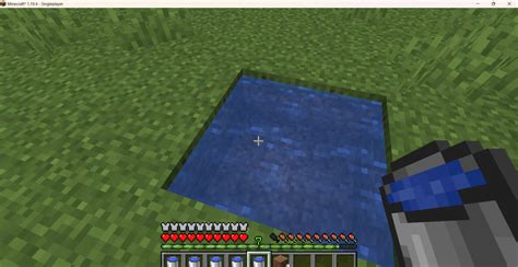 Minecraft Infinite Water Source 的图像结果