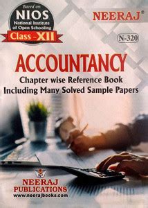 Neeraj NIOS Class 12 Accountancy N 320 Chapter Wise Reference Book ...