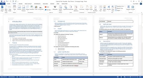 Capacity Plan Example 的图像结果