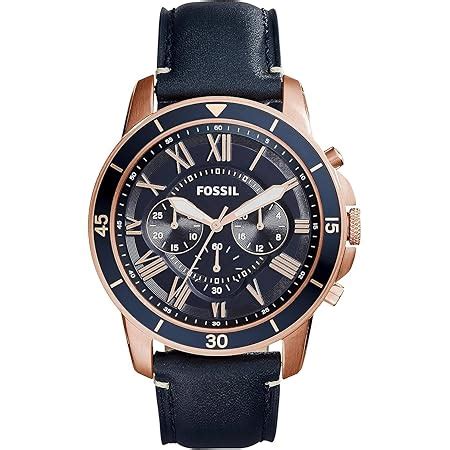 Fossil Grant Sport Analog Blue Dial Men's Watch-FS5237 : Fossil: Amazon ...