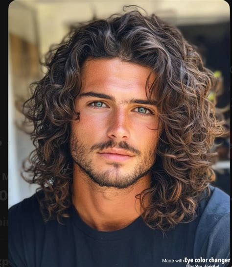 Pin by Lilian Reyes on Papi Chulo style in 2025 | Wavy hair men, Curly ...