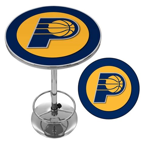 Trademark Gameroom Indiana Pacers Pub Tables Orange Round Traditional ...