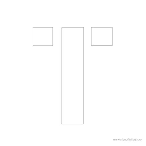 4 Inch Free Printable Stencil Letters - Stencil Letters Org