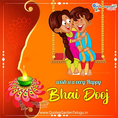 Happy bhai dooj greetings wishes images quotes messages | QUOTES GARDEN ...