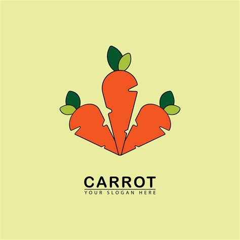 abstract three carrots logo icon 12253595 Vector Art at Vecteezy