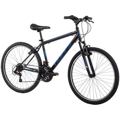 Huffy Stone Mountain Mens 26 Inch Mountain Bike, Matte Black Frame, 21 ...