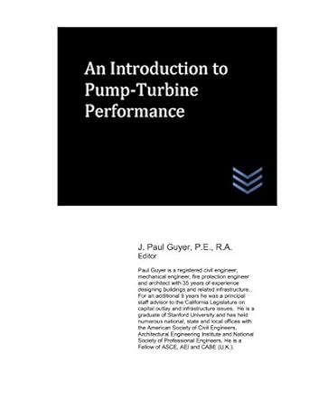 Buy An Introduction to Pump-Turbine Performance (Dams and Hydroelectric ...