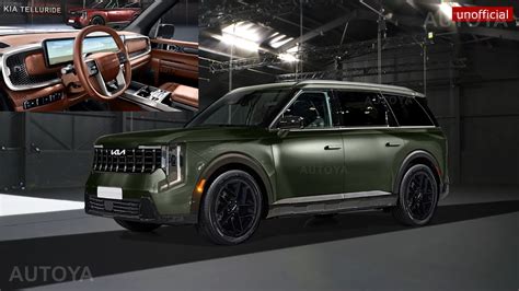 All-New 2026 Kia Telluride Gets Rendered Inside and Outside Based on the Latest Spy Photos ...