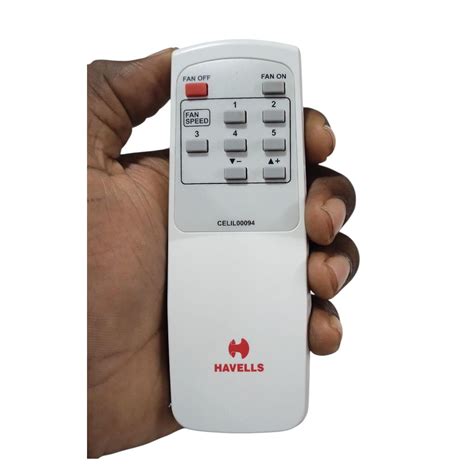 Havells Ceiling Fan Remote – Compatible Replacement – Faritha