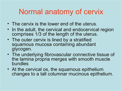 Pathology of cervix | PPT