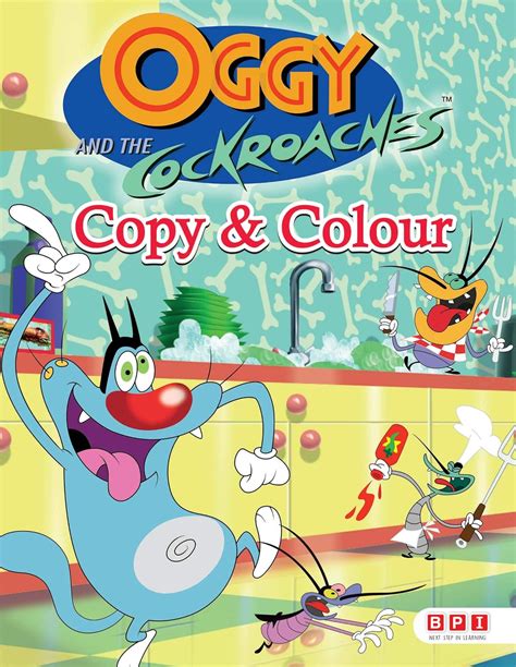 Buy Oggy Copy Colour 1 Book Online at Low Prices in India | Oggy Copy ...