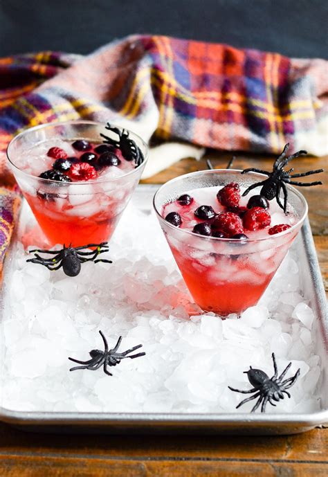 Easy Black Widow Cocktail - My Modern Cookery