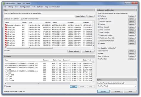 Filelist CreateAccount 的图像结果