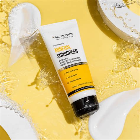 Waterproof Mineral Sunscreen 50g - Dr Sheth's