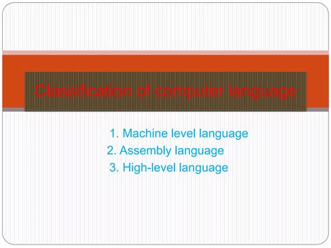 Computer Level Language 的图像结果