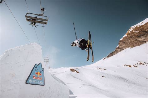 REDBULL INFINITE LINES, Avoriaz 1800, Montreux, 26 March 2023 ...