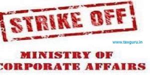 Strike Off of Company Name With Rules: A Detailed Analysis