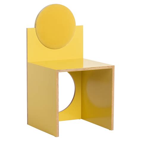 Void Chair in Limone from the Qualia Collection by Azadeh Shladovsky ...