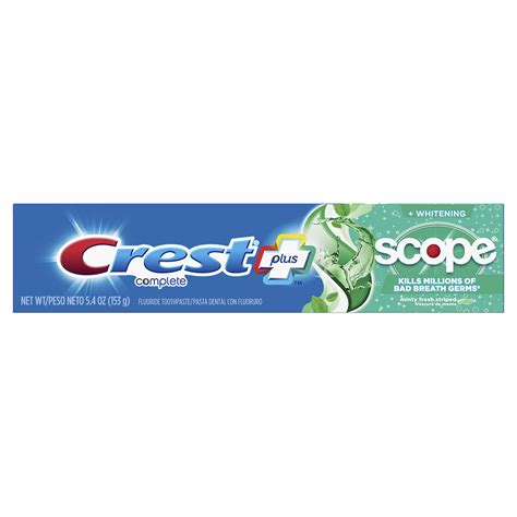Buy Crest Crest Complete Multi-Benefit Whitening + Scope Fluoride ...