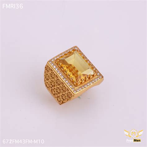 Freemen Citra Yellow AD Design Golden Ring - FMRI36 – Freemen®