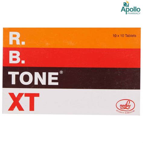 R B Tone XT Tablet 10's Price, Uses, Side Effects, Composition - Apollo ...