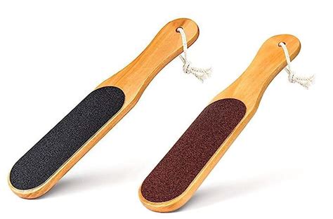 GLOW FIRST 2 Packs Foot File Scrubber Callus Remover Feet Scraper File ...