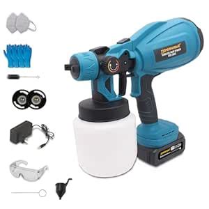 TOMAHAWK® CPS-3123 Power Paint Sprayer 37000 RPM Noload Speed, 200cm ...