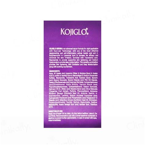 Kojiglo Serum for Skin Brightening | ADC Pharmacy