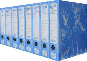 Flipkart.com | Expo Lever Arch Binder Box File (EON) Pack of 8 For A4 ...