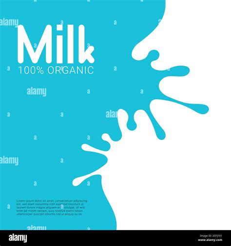 Creative Milk Poster Design