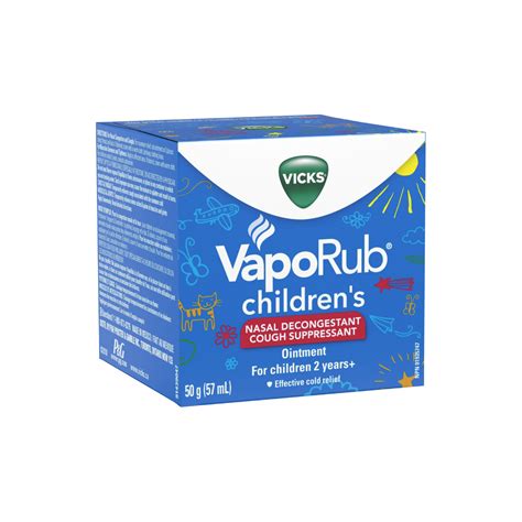 Vicks - Vaporub Children's Ointment | 50 g – White Cross E-Store
