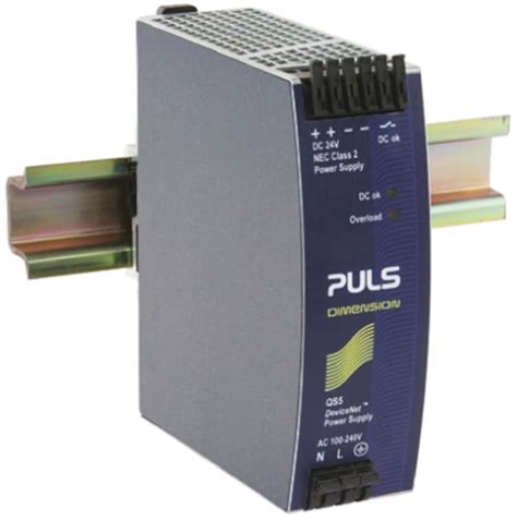 QS5.DNET PULS | PULS DIMENSION Q Switched Mode DIN Rail Power Supply ...