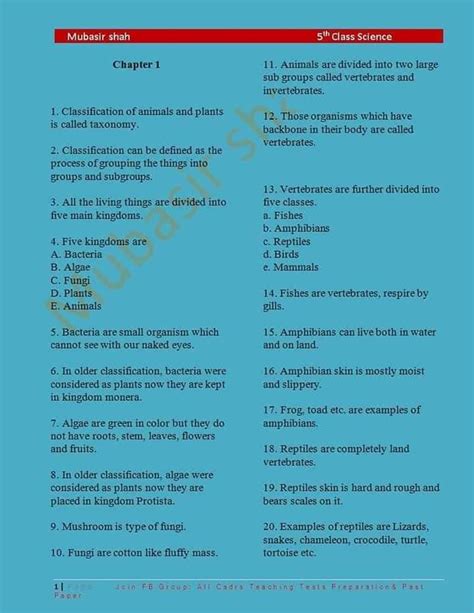 Image result for Science 5 Class Question and Answer