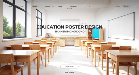 High definition school education senior poster | Premium AI-generated PSD